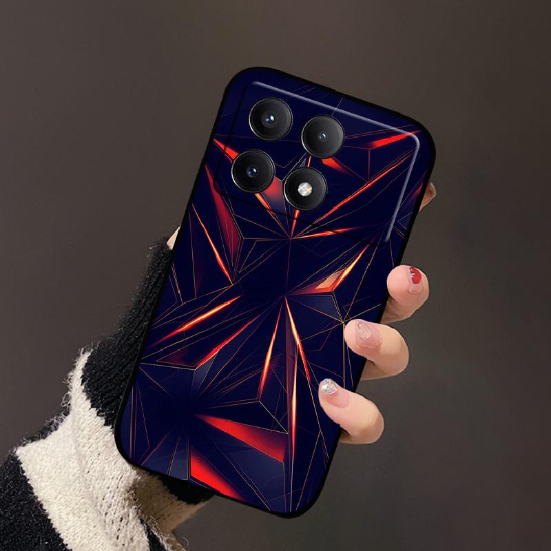 For Xiaomi Poco X6 Pro Case Fashion Painting Soft Silicone Back Cover For Xiaomi PocoX6 Pro Funda Poco X6Pro Bumper Cartoon Capa