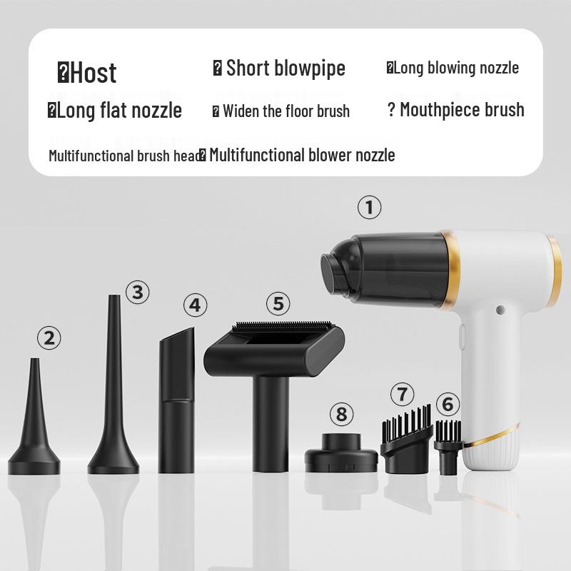 Wireless Handheld Car Vacuum Cleaner with High Suction Power for Car and Home Use