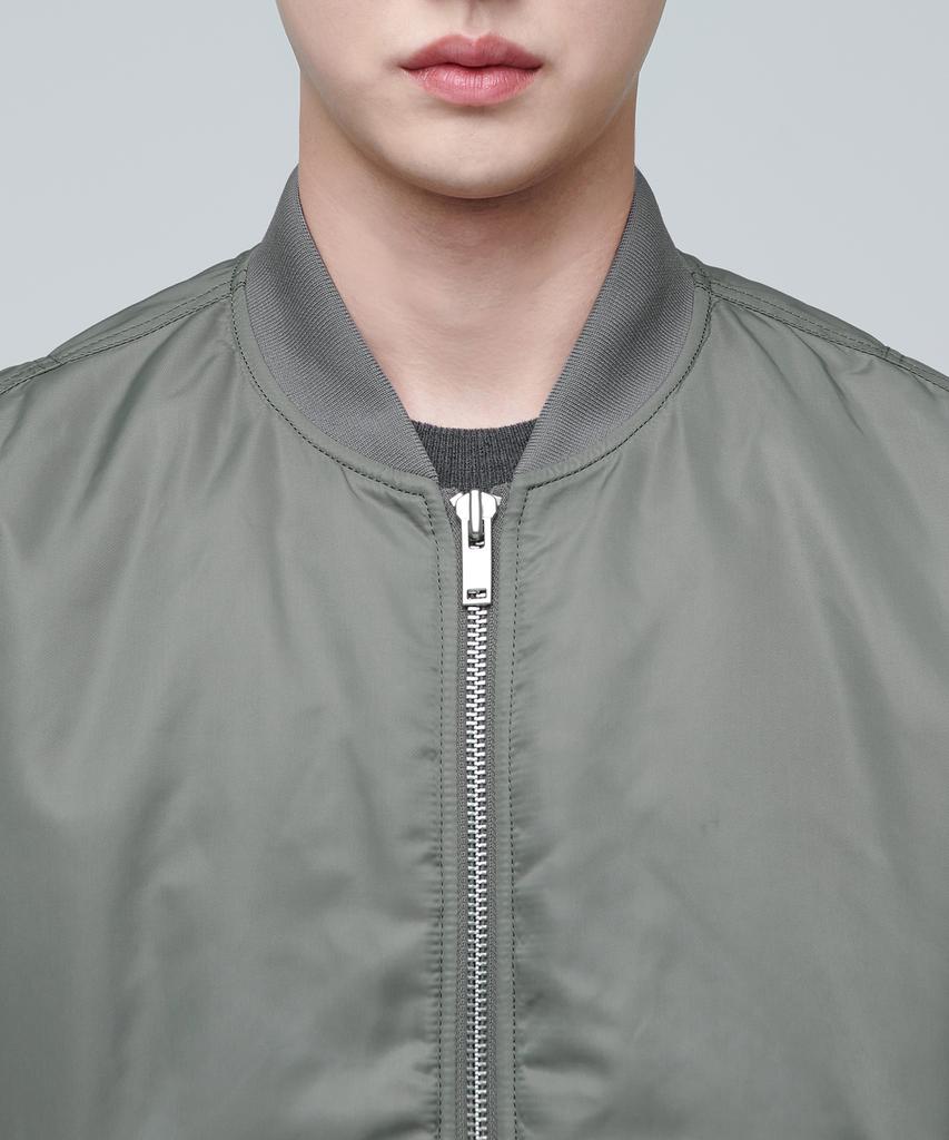 Musinsa Standard Oversized Ma-1 Bomber Jacket [Dusty Khaki]