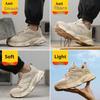 Steel Toe Shoes for Men Non Slip Indestructible Safety Tennis Shoes Lightweight Breathable Construction Sneakers anti puncture