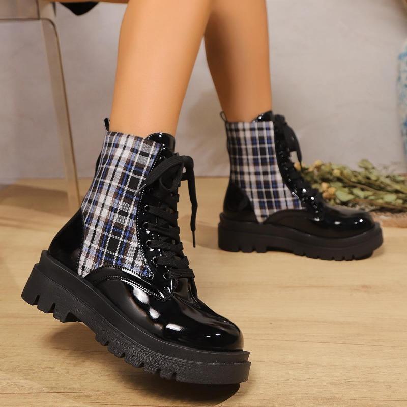 

Весна и осень, новый стиль, передний ремешок, круглая головка, сетка, короткие, трубчатые, европейский и американский стиль, модные женские ботинки Martin 42