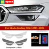 Voor Skoda Kodiaq MK2 2025-2026 Auto Koplamp Bescherming Auto Folie Koplamp Transparant Zwart TPU Buitenstickers Auto Accessoires
