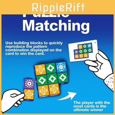 Spatial The Uzzle Logical Thinking Board Game Toy Interactive Props Kids Gift