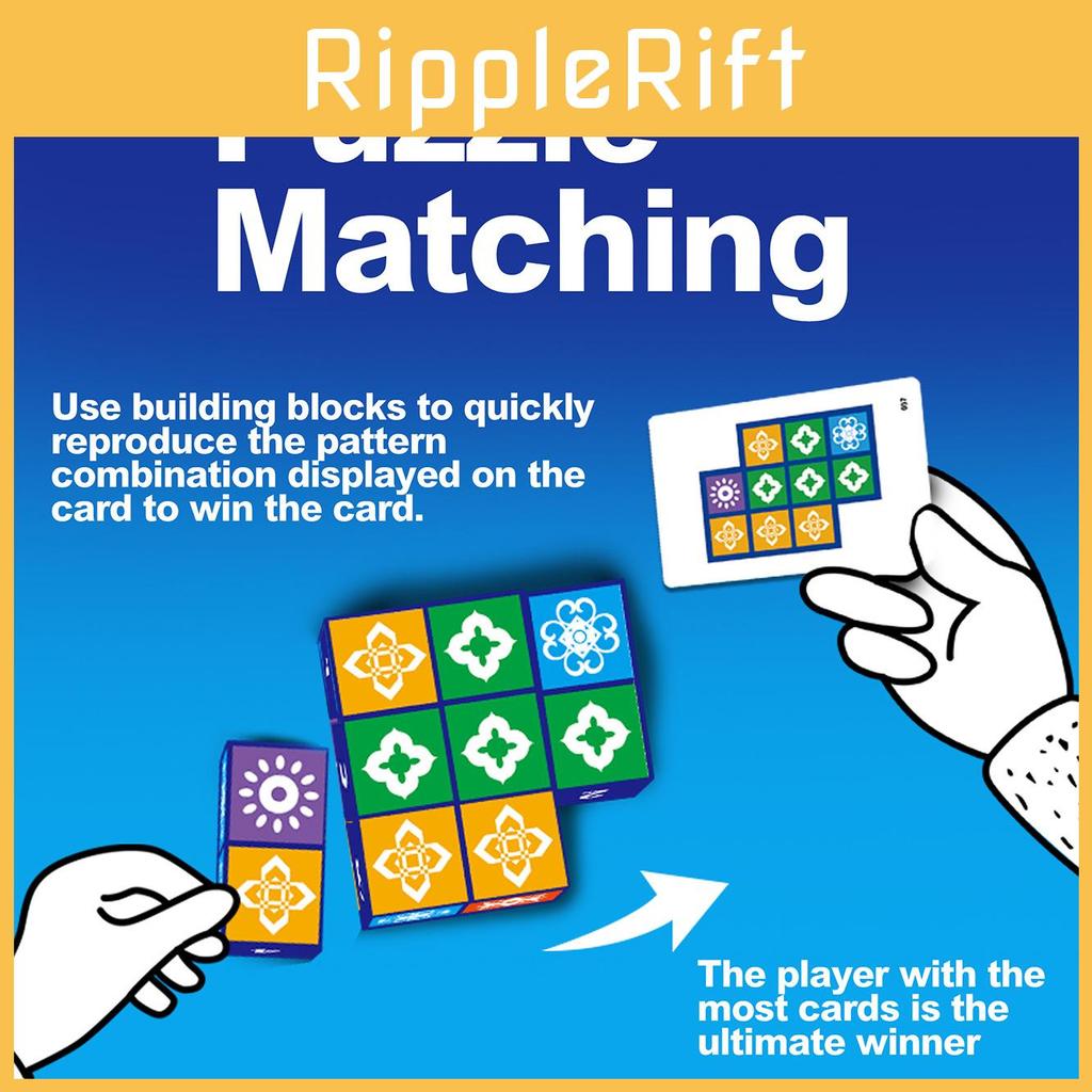 Spatial The Uzzle Logical Thinking Board Game Toy Interactive Props Kids Gift