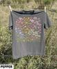 Vintage Wildflower Meadow T-Shirt,Retro Botanical Flower Tee,Cottagecore Boho Botanical Top,Retro Floral Print Shirt,Gift For Gardener