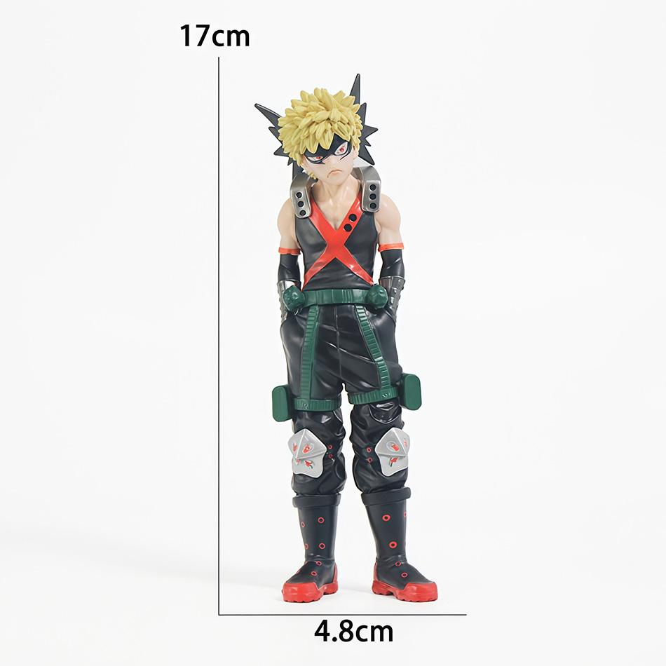Bandai Anime My Hero Academia 17Cm Figure Izuku Midoriya Katsuki Bakugo Pvc Model Doll Collection For Otaku Toy