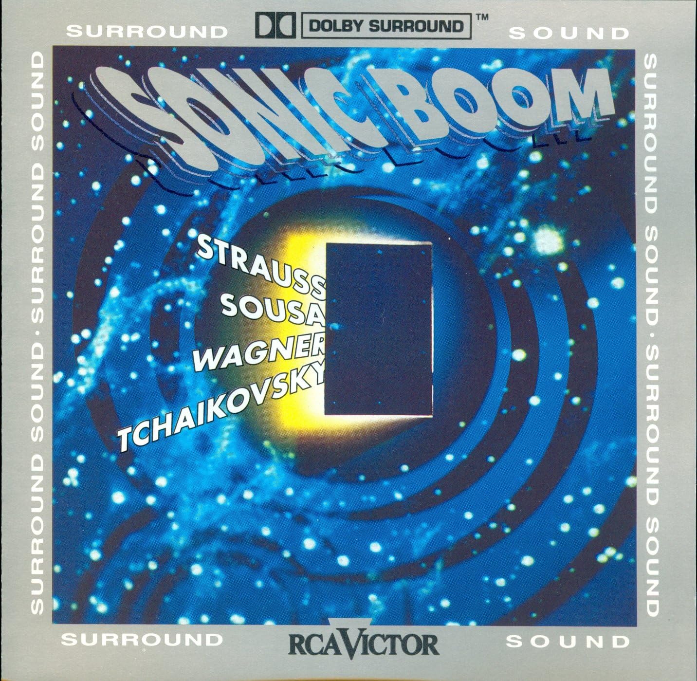 

CD STRAUSS, SOUSA, WAGNER, TCHAIKOVSKY - Sonic Boom 09026615402 US Classical Used
