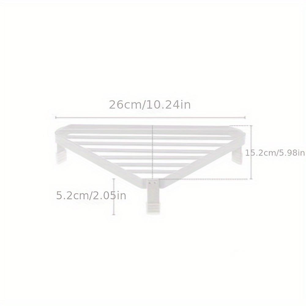 1pc Laoyeboubi Kitchen Rack - Heat-Resistant Pot Holder Dish Drying Rack for Countertops Wall Corner Organizer for Home Storage 1pcs белый 1669₽