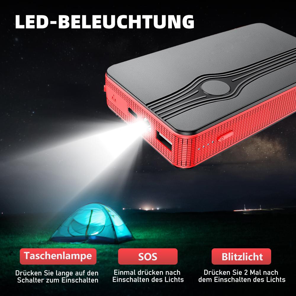 5V Car Jump Starter 300A Car Battery Starter 20000mAh Portable Power Bank Booster Charger Auto Starting Device Emergency Star