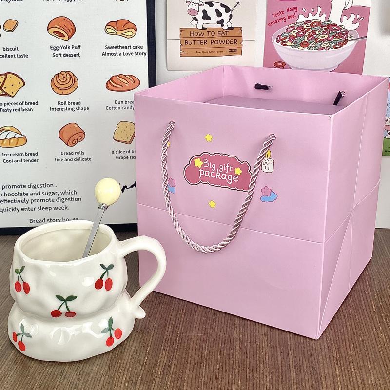 Unterglasurfarbiger Keramikbecher Souvenirbecher für Zuhause Geburtstagsgeschenk Wasserbecher Paar Kaffeetasse Persönlich