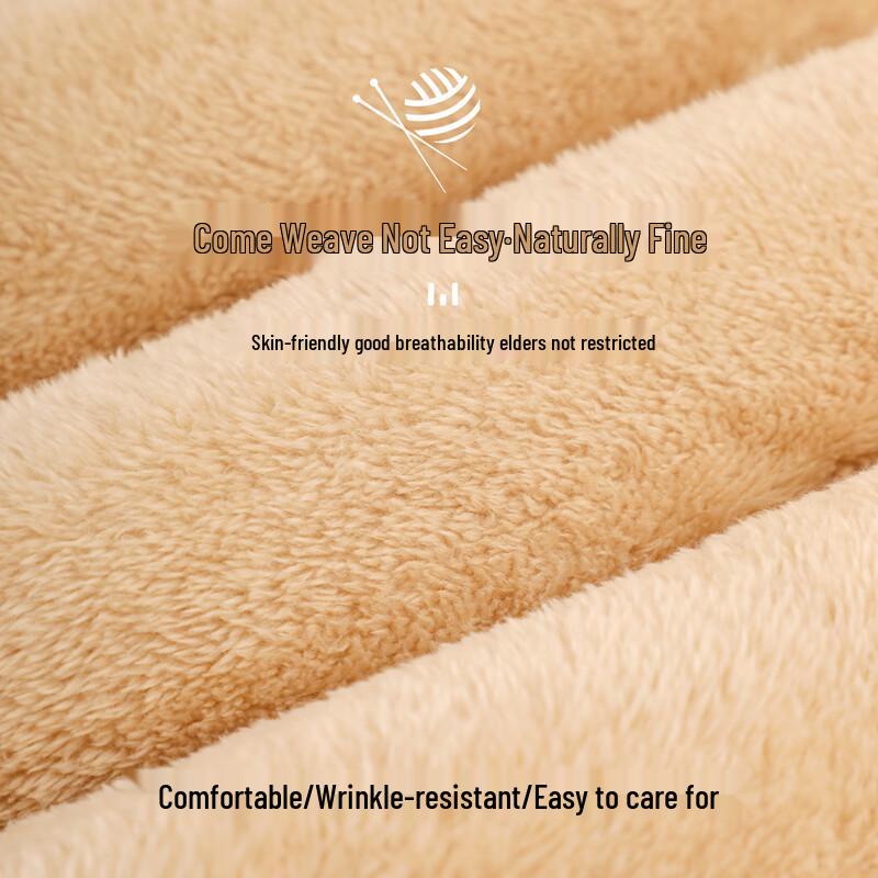 Women's Fleece-Lined Thermal Winter Trousers for Seniors