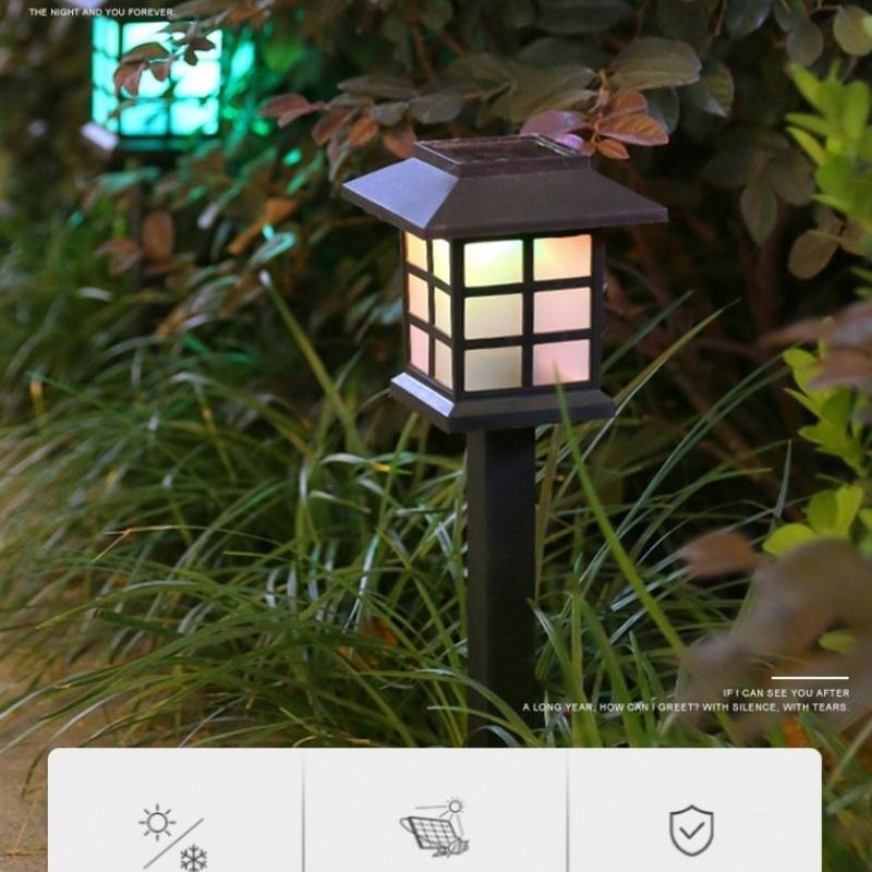 Led Solar Power Lawn Lamp