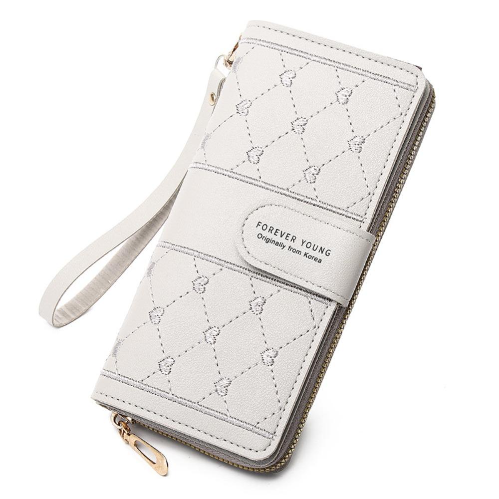 New PU Leather Women Long Wallet Hasp Design Large Capacity Slim Small Wallet Tassels Coin Purse Women Girls