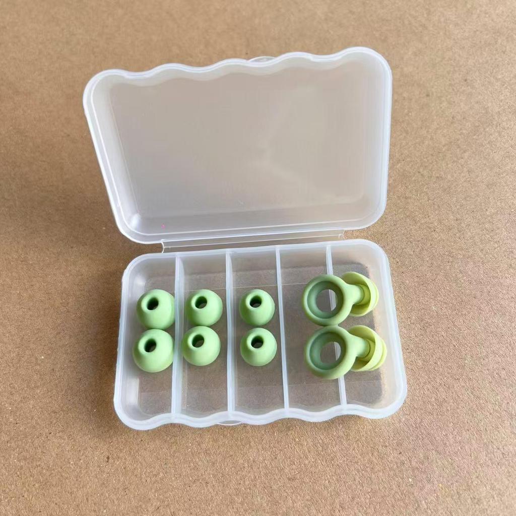 Silicone Earplugs for Noise Cancelling - Comfortable, Soundproof, Ideal for Students and Dormitories