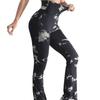 Women's Tie-Dye High Waist Wide-Leg Yoga Pants