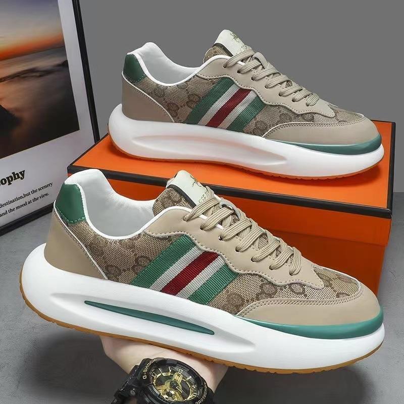 Herrenschuhe neue Canvas-Schuhe trendige Schuhe Freizeitschuhe atmungsaktiv weiche Sohle Außenhandel Forrest Gump Sportschuhe Laufschuhe Herren Dad-Schuhe