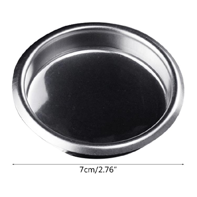 58mm Coffee Machine Stainless Steel Backflush Insert Metal Blind Filter Disc