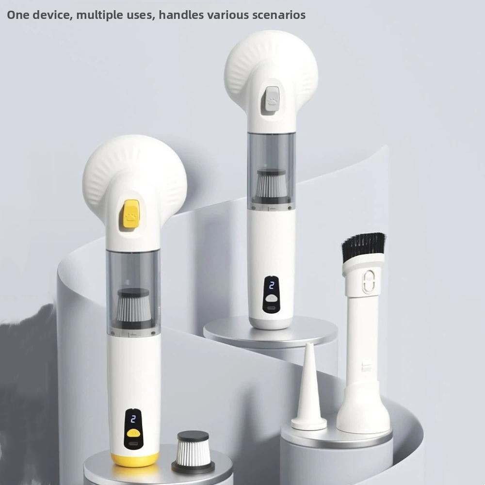 Wireless Handheld Vacuum Cleaner Strong Suction Multi-functional Pet Vacuum Cleaner Type-C Rechargeable Low Noise Dust Buster