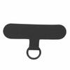 2PCS Phone Tether Tab Nylon Safety Lanyard Patch Phone Strap Replacement Part for Most Cell Phone Case Black