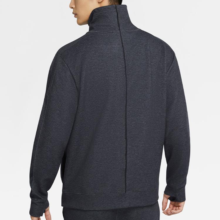 Nike Dri-Fit Long Sleeve Training Top Men Tops Black CU6256-010