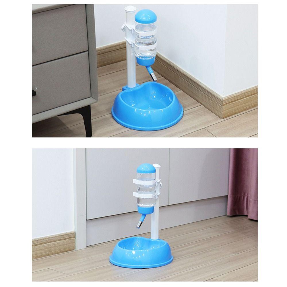 Liftable Automatic Pet Drinker Adjustable Pet Drinking Bottle with Stand  Puppy Supplies