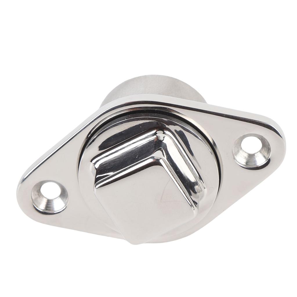 Boat Garboard Drain Plug 316 Stainless Steel Secure Sealing Universal Fit M24 Threaded Boat Drain Plug for Yachts