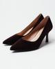 Women's Stiletto Pumps Melanda 9078608 36 Brown Suede