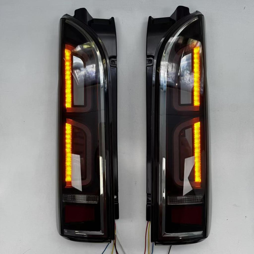 LED Taillights with Sequential Turn Signals for 2005-2018 Toyota Hiace H200 Series