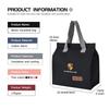 For Porsche Portable Oxford Lunch Bags Fresh Cooler Pouch Container Bag Cayenne Boxster Macan 968 Panamera 911 Carrera-GT 918