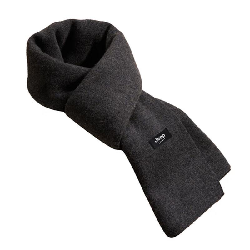 JEEP SPIRIT Men's Warm Knitted Scarf