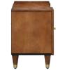 TV Cabinet with Door Honey Brown 105 x 33 x 46 cm Solid Mango Wood