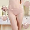 5PCS Panties Seamless Briefs Mid Waist Women Underwear Comfortable Simple Underpants  Girls