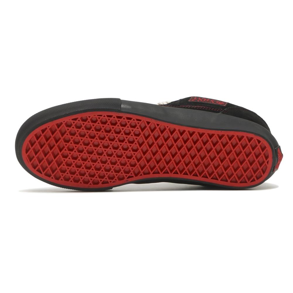 Vans Skate Half Cab Sneakers Saw Red Black Vn0a5fcdy25