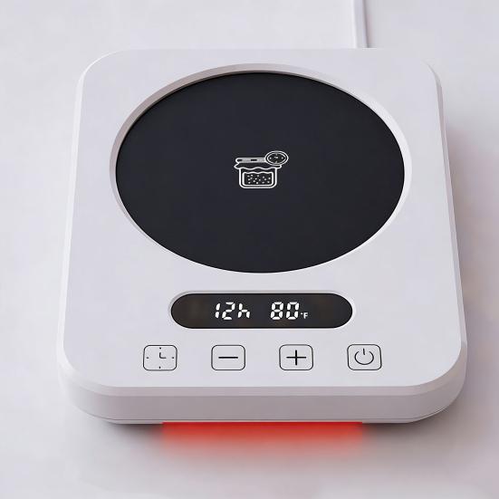 Riscaldatore Rapido per Lievito Madre con Controllo Preciso della Temperatura, Riscaldatore per Impasto Sicuro a Basso Consumo, Riscaldatore per Lievitazione Impasti per Fermentazione