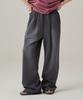 URBANAGE Pigment Wash Signature Wide Sweatpants Charcoal