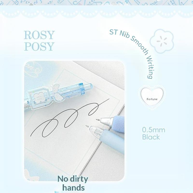 4Pcs/Set Japanese Cute Ins Inspired Scented Gel Pens Instant Dry 0.5Mm Smooth Ink For Exam Writing Sweet Aesthetic Pastel Pens