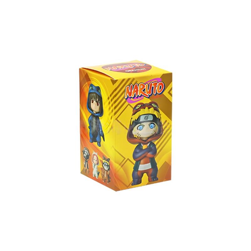 Nouvelle série de pyjamas Naruto Bnfigureq boîte surprise figurine d'action modèle Sasuke Kakashi ornements de décoration de bureau cadeau de Noël jouet