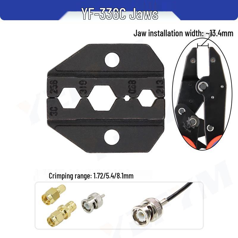 YF Electrician Hand Tool: Crimping Pliers Head for Cold Press Terminals