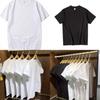Tshirt With Round Neck Short Sleeve Cotton Thick Fabric For Men And Women