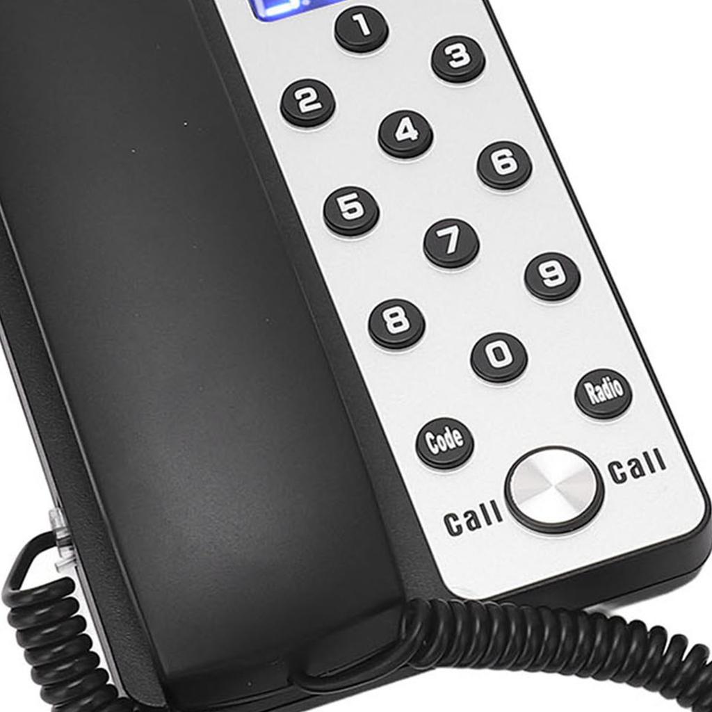 Kabelloses Intercom-Telefon 433MHz Stabile Übertragung 1000m Große Reichweite Vollduplex Intercom-Telefon für Büro 1 Haupteinheit