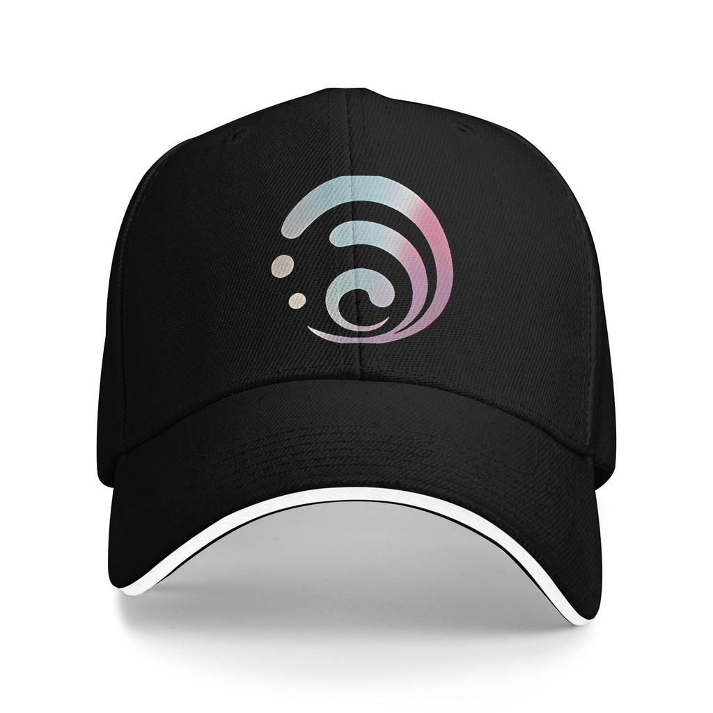 Paimon Genshin Impact Emergency Impact Baseball Caps Genshin Impact Anime Game Sandwich Hats Unisex Polyester Dad Hat Sport