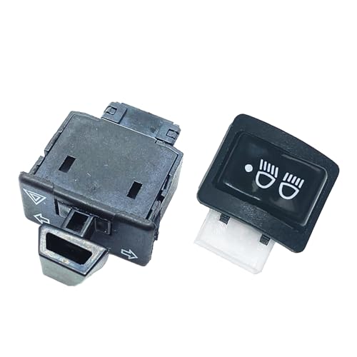 

Переключатель указателя поворота Meliore с функцией аварийной сигнализации, переключатель фар с функцией выключения, PCX125 JF28 PCX150 KF12 и т. д., набор из 2 шт.