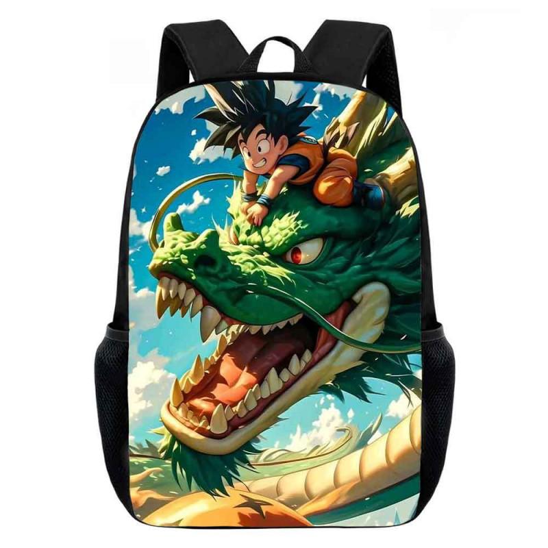 Dragon Ball Super Printed Kids School Backpack Elementary Students Lightweight Ergonomic Design