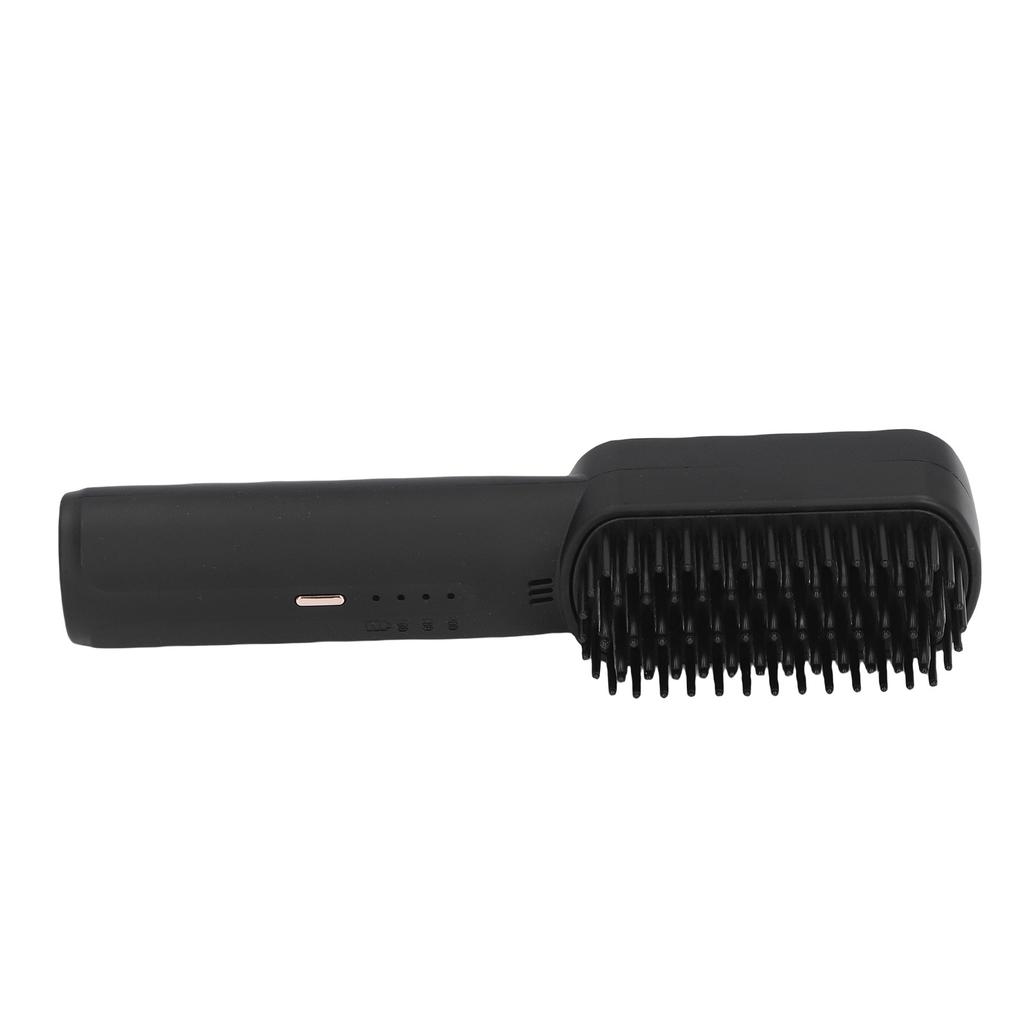 2500mAh Hair Straightener Brush Fast Heating Portable Hair Straightening Comb for Women