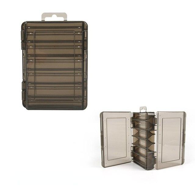 12 Compartments Fishing Box Outdoor Portable Double Sided Lure Bait Organization Multi Functional High Quality Fishing Tool Box
