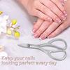 Mini Nail Cutter Scissors Stainless Steel Nail Clippers  Manicure Pedicure