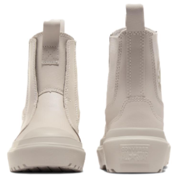 Converse Chuck Taylor All Star Lugged Chelsea Boot GS Papyrus Kids Sneakers Tan A08395C