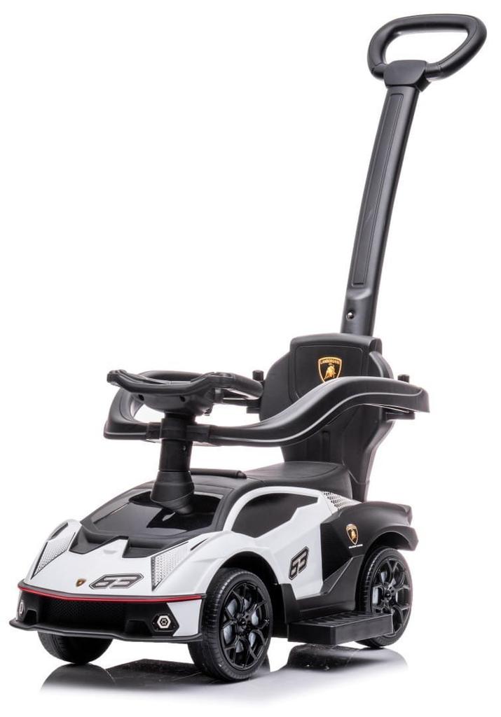 Jeździk Samochód Auto Z Popychaczem Lamborghini Essenza Scv12 Biały