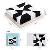 Non-Toxic Montessori Geometric Shape Puzzles Building Blocks Wooden 3D Jigsaw Puzzle Kids Educational Logical Thinking Training Game Gifts