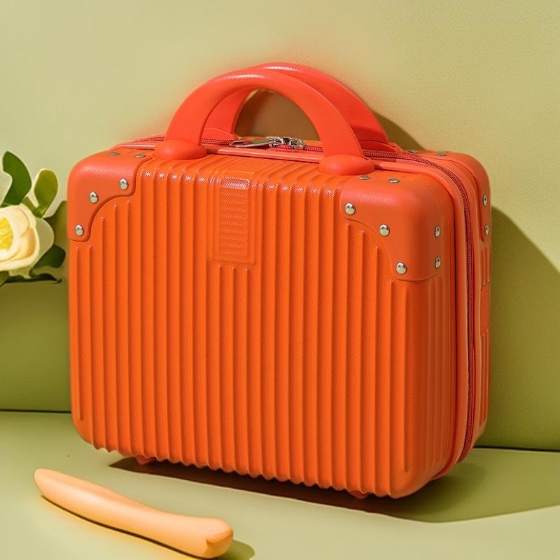 Personalisierter 14-Zoll Mini-Make-up-Koffer mit Zahlenschloss für Reisen